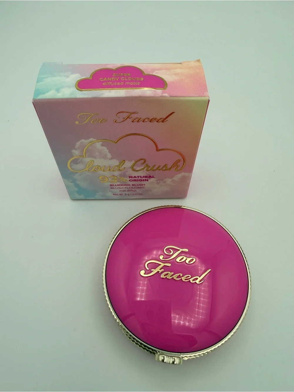 Too Faced Cloud Crush Blurring Blush - Super Candy Clouds NIB